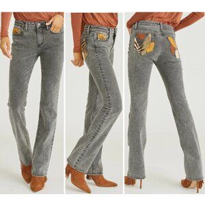 Driftwood Kelly Bootcut Jeans in washed black